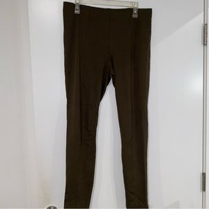 H&M Basic Leggings Olive Green Size Large Used